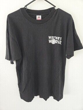 Vintage 90s Wayne’s World Saturday Night Live T Shirt Mens Large Single Stitch E